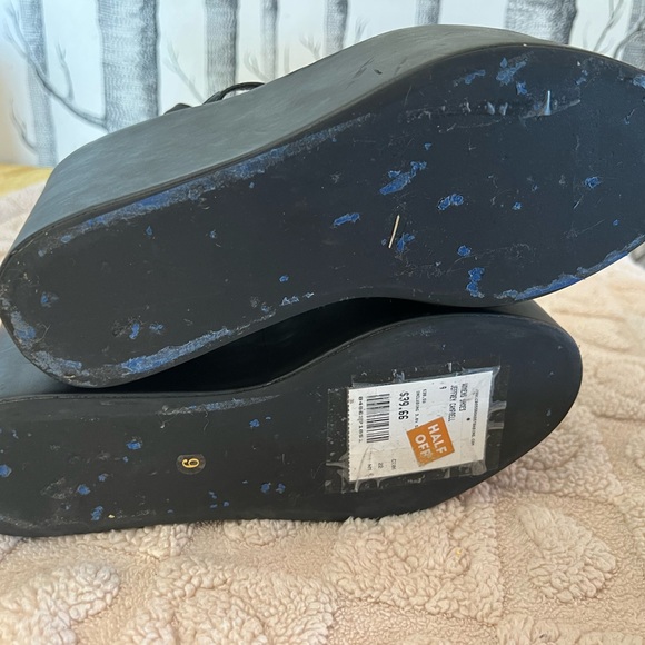 Jeffrey Campbell Black Strappy Platform Sandals - Picture 6 of 6